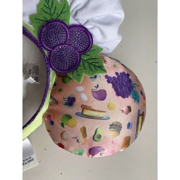 2023 Disney California Adventure Food & Wine Festival Minnie Mouse Ears Headband - Picture 3 of 10